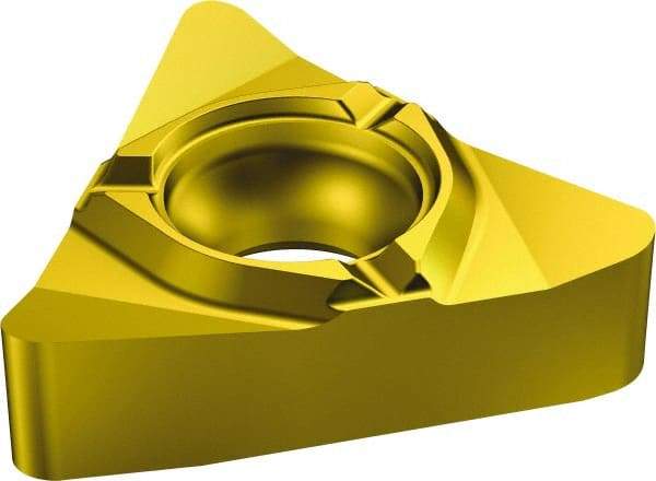 Sandvik Coromant - 26622 F Grade 1020, Internal Stub Acme Threading Insert - 5 TPI Int Pitch, Left Hand Insert, Carbide - Americas Industrial Supply