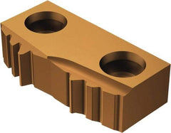 Sandvik Coromant - 16624 A Grade 1125, External API Round Threading Insert - 10 TPI Ext Pitch, Right Hand Insert, TiAlN Finish, Carbide - Americas Industrial Supply