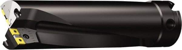Sandvik Coromant - 339.15mm Max Drill Depth, 4xD, 79mm Diam, Indexable Insert Drill - 80 Modular Connection Shank - Americas Industrial Supply