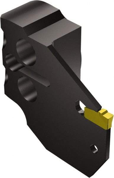 Sandvik Coromant - 570-xxR/L151.21 Insert, 14mm Head Length, Modular Grooving Cutting Unit Head - Left Hand Cut, System Size 25, Through Coolant, Series T-Max Q-Cut - Americas Industrial Supply