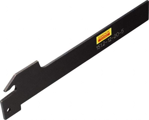 Sandvik Coromant - 1-3/16" Max Depth of Cut, Neutral Cut, Indexable Grooving Blade - 2.68mm Insert Width, 30 Seat Size, 151.2..-5 Insert Style, Series T-Max Q-Cut - Americas Industrial Supply