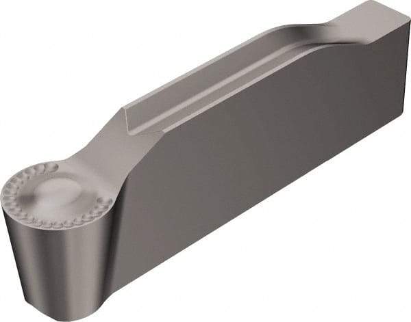 Sandvik Coromant - 0600N123 Grade H13A, 6mm Cutting Width Carbide Grooving Insert - 2.8mm Max Depth of Cut, Neutral, 3mm Corner Radius, Uncoated - Americas Industrial Supply