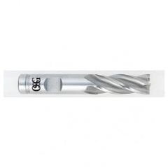 3/4 Dia. x 4-1/2 Overall Length 4-Flute Square End HSS-CO SE End Mill-Round Shank-Center Cutting-Uncoated - Americas Industrial Supply