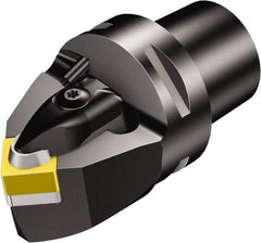 Sandvik Coromant - Neutral Cut, Size C6, SNG 553 & SNGN 15 07 12 Insert Compatiblity, Modular Turning & Profiling Cutting Unit Head - 0.5mm Ctr to Cutting Edge, 65mm Head Length, Through Coolant, Series T-Max - Americas Industrial Supply