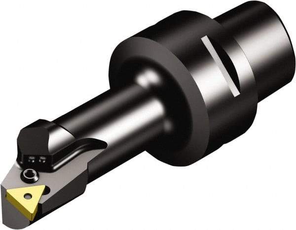 Sandvik Coromant - Left Hand Cut, Size C4, TNMG 221 Insert Compatiblity, Modular Turning & Profiling Cutting Unit Head - 13mm Ctr to Cutting Edge, 80mm Head Length, Through Coolant, Series T-Max P - Americas Industrial Supply