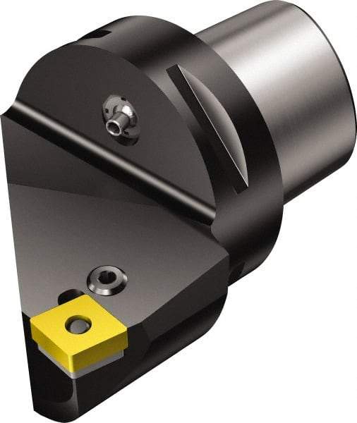 Sandvik Coromant - Right Hand Cut, Size C6, CNMG 19 06 12 & CNMG 643 Insert Compatiblity, External Modular Turning & Profiling Cutting Unit Head - 35mm Ctr to Cutting Edge, 65mm Head Length, Through Coolant, Series T-Max P - Americas Industrial Supply