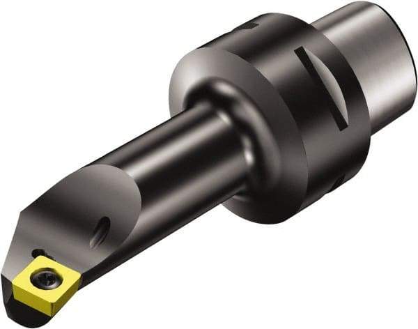 Sandvik Coromant - Right Hand Cut, Size C5, SCMT 09 T3 08 & SCMT 3(2.5)2 Insert Compatiblity, Internal Modular Turning & Profiling Cutting Unit Head - 13mm Ctr to Cutting Edge, 82.23mm Head Length, Through Coolant, Series CoroTurn 107 - Americas Industrial Supply