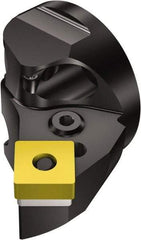 Sandvik Coromant - Left Hand Cut, Size 40, SNMG 432 Insert Compatiblity, Modular Turning & Profiling Cutting Unit Head - 27mm Ctr to Cutting Edge, 38.32mm Head Length, Through Coolant, Series T-Max P - Americas Industrial Supply