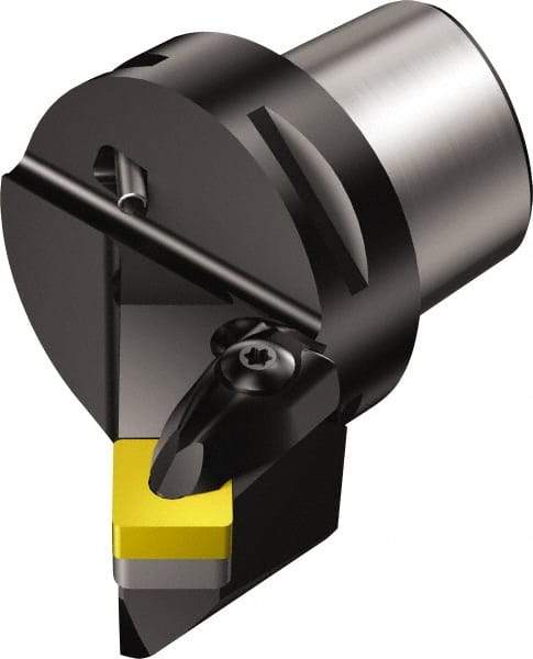 Sandvik Coromant - Right Hand Cut, Size C4, SNMG 432 Insert Compatiblity, Modular Turning & Profiling Cutting Unit Head - 27mm Ctr to Cutting Edge, 50.32mm Head Length, Through Coolant, Series T-Max P - Americas Industrial Supply