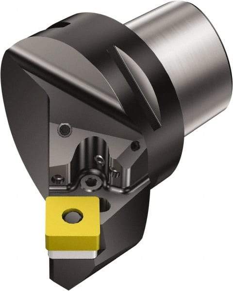 Sandvik Coromant - Right Hand Cut, Size C4, SNMG 432 Insert Compatiblity, Modular Turning & Profiling Cutting Unit Head - 27mm Ctr to Cutting Edge, 50.32mm Head Length, Through Coolant, Series T-Max P - Americas Industrial Supply