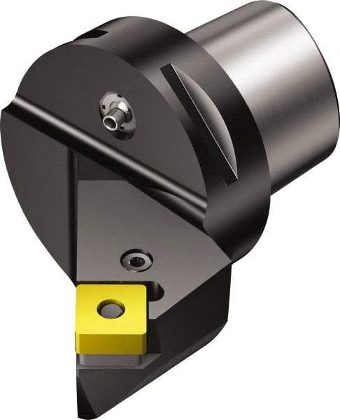 Sandvik Coromant - Left Hand Cut, Size C5, SNMG 12 04 08 & SNMG 432 Insert Compatiblity, External Modular Turning & Profiling Cutting Unit Head - 26.68mm Ctr to Cutting Edge, 60.32mm Head Length, Through Coolant, Series T-Max P - Americas Industrial Supply