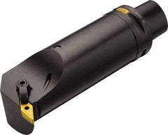 Sandvik Coromant - Right Hand, C5 VNMG 332 Modular Turning and Profiling Cutting Unit Head - Screw and Clamp Holding Method, 1.9685 Inch Hole Diameter, Through Coolant - Americas Industrial Supply
