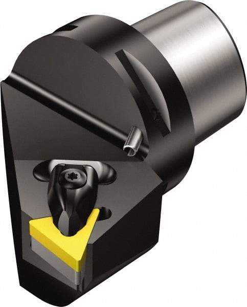 Sandvik Coromant - Left Hand Cut, Size C4, TNMG 332 Insert Compatiblity, Modular Turning & Profiling Cutting Unit Head - 27mm Ctr to Cutting Edge, 50mm Head Length, Through Coolant, Series T-Max P - Americas Industrial Supply