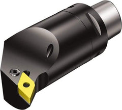 Sandvik Coromant - Left Hand Cut, Size C6, DNMG 15 06 08 & DNMG 442 Insert Compatiblity, External Modular Turning & Profiling Cutting Unit Head - 35mm Ctr to Cutting Edge, 175mm Head Length, Through Coolant, Series T-Max P - Americas Industrial Supply
