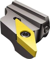 Sandvik Coromant - Left Hand Cut, Size 80, VBMT 332 Insert Compatiblity, Modular Turning & Profiling Cutting Unit Head - 57mm Ctr to Cutting Edge, 45.7mm Head Length, Series CoroTurn 107 - Americas Industrial Supply