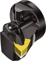 Sandvik Coromant - Left Hand, 32 WNMG 432 Modular Turning and Profiling Cutting Unit Head - Wedge Clamp Holding Method, 1.811 Inch Hole Diameter, Through Coolant - Americas Industrial Supply