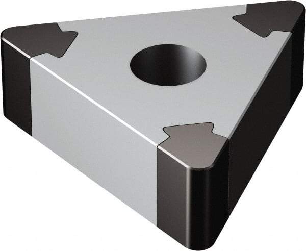 Sandvik Coromant - TNGA333 Grade 7025 CBN Turning Insert - Uncoated, 60° Triangle, 3/8" Inscr Circle, 3/16" Thick, 3/64" Corner Radius - Americas Industrial Supply