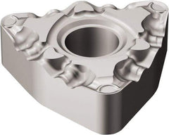 Sandvik Coromant - WNMG332 PF Grade 5015 Cermet Turning Insert - Uncoated, 80° Trigon, 1/4" Inscr Circle, 3/16" Thick, 1/32" Corner Radius - Americas Industrial Supply