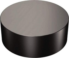 Sandvik Coromant - RNG55 Grade 650 Ceramic Turning Insert - TiN Finish, Round, 5/8" Inscr Circle, 5/16" Thick, 7.9375mm Corner Radius - Americas Industrial Supply