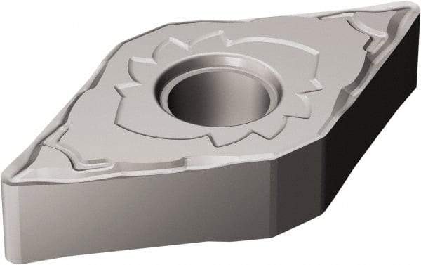 Sandvik Coromant - DNMG432 SF Grade H13A Carbide Turning Insert - Uncoated, 55° Diamond, 1/2" Inscr Circle, 3/16" Thick, 1/32" Corner Radius - Americas Industrial Supply