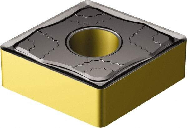 Sandvik Coromant - CNMG542 PMC Grade 4325 Carbide Turning Insert - TiCN/Al2O3/TiN Finish, 80° Diamond, 5/8" Inscr Circle, 1/4" Thick, 1/32" Corner Radius - Americas Industrial Supply