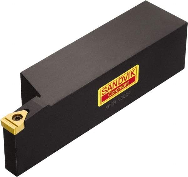 Sandvik Coromant - SNMG433 SM Grade 1105 Carbide Turning Insert - TiAlN2 Finish, 90° Square, 1/2" Inscr Circle, 3/16" Thick, 3/64" Corner Radius - Americas Industrial Supply