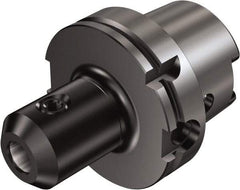 Sandvik Coromant - HSK100 Taper Shank 31.75mm Hole End Mill Holder/Adapter - 3.937" Projection, Through-Spindle Coolant - Exact Industrial Supply