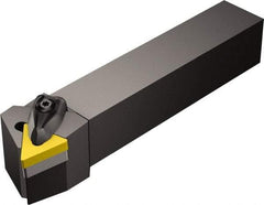 Sandvik Coromant - CNMM432 QR Grade 235 Carbide Turning Insert - TiCN/TiN Finish, 80° Diamond, 1/2" Inscr Circle, 3/16" Thick, 1/32" Corner Radius - Americas Industrial Supply