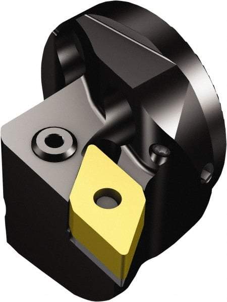 Sandvik Coromant - Left Hand Cut, Size 25, DNMG 332 Insert Compatiblity, Modular Turning & Profiling Cutting Unit Head - 21mm Ctr to Cutting Edge, 32mm Head Length, Through Coolant, Series T-Max P - Americas Industrial Supply