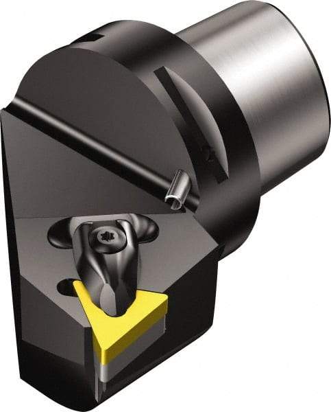 Sandvik Coromant - Left Hand Cut, Size C5, TNMG 332 Insert Compatiblity, Modular Turning & Profiling Cutting Unit Head - 35mm Ctr to Cutting Edge, 60mm Head Length, Through Coolant, Series T-Max P - Americas Industrial Supply