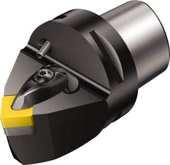 Sandvik Coromant - Neutral Cut, Size C3, SNMG 12 04 08 & SNMG 432 Insert Compatiblity, External Modular Turning & Profiling Cutting Unit Head - 0.3mm Ctr to Cutting Edge, 48mm Head Length, Through Coolant, Series T-Max P - Americas Industrial Supply