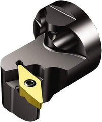 Sandvik Coromant - Right Hand Cut, Size 40, TR-VB1308 Insert Compatiblity, Modular Turning & Profiling Cutting Unit Head - 27mm Ctr to Cutting Edge, 38mm Head Length, Through Coolant, Series CoroTurn TR - Americas Industrial Supply