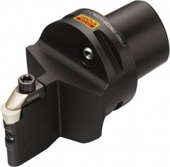 Sandvik Coromant - Neutral Cut, Size C5, RCGX 45 Insert Compatiblity, Modular Turning & Profiling Cutting Unit Head - 1/4" Ctr to Cutting Edge, 60mm Head Length, Through Coolant, Series T-Max - Americas Industrial Supply