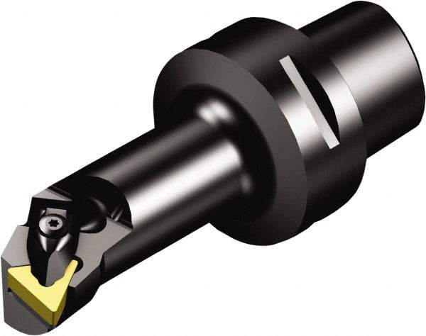 Sandvik Coromant - Left Hand Cut, Size C4, TNMG 332 Insert Compatiblity, Modular Turning & Profiling Cutting Unit Head - 17mm Ctr to Cutting Edge, 90mm Head Length, Through Coolant, Series T-Max P - Americas Industrial Supply