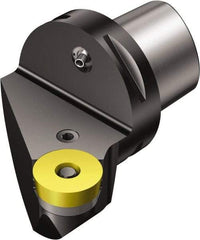 Sandvik Coromant - Left Hand Cut, Size C10, RCMX 25 07 00 Insert Compatiblity, External Modular Turning & Profiling Cutting Unit Head - 68mm Ctr to Cutting Edge, 110mm Head Length, Through Coolant, Series T-Max P - Americas Industrial Supply