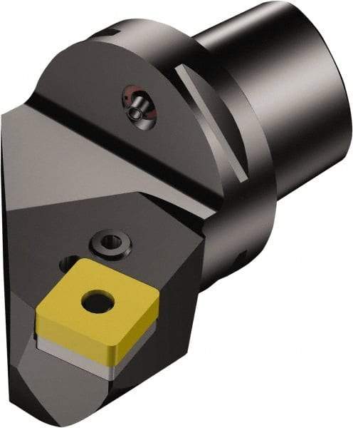 Sandvik Coromant - Left Hand Cut, Size C8, SNMG 19 06 12 & SNMG 643 Insert Compatiblity, External Modular Turning & Profiling Cutting Unit Head - 55mm Ctr to Cutting Edge, 84.6mm Head Length, Through Coolant, Series T-Max P - Americas Industrial Supply