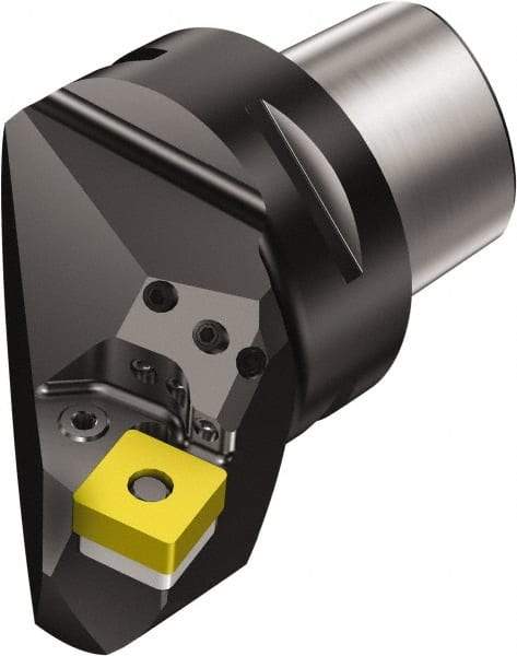 Sandvik Coromant - Left Hand Cut, Size C8, SNMG 19 06 12 & SNMG 643 Insert Compatiblity, External Modular Turning & Profiling Cutting Unit Head - 55mm Ctr to Cutting Edge, 84.6mm Head Length, Through Coolant, Series T-Max P - Americas Industrial Supply