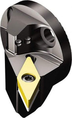 Sandvik Coromant - Right Hand Cut, Size 40, VBMT 332 Insert Compatiblity, Modular Turning & Profiling Cutting Unit Head - 27mm Ctr to Cutting Edge, 34mm Head Length, Through Coolant, Series CoroTurn 107 - Americas Industrial Supply