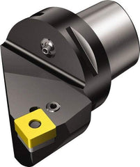 Sandvik Coromant - Right Hand Cut, Size C6, SNMG 643 Insert Compatiblity, Modular Turning & Profiling Cutting Unit Head - 35mm Ctr to Cutting Edge, 65mm Head Length, Through Coolant, Series T-Max P - Americas Industrial Supply