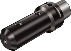 Sandvik Coromant - C6;20 System Size, Modular Tool Holding System Adapter - 85mm Projection, 42mm Body Diam, 123mm OAL, Through Coolant - Exact Industrial Supply