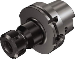 Sandvik Coromant - 130mm Projection, HSK100 Hollow Taper, ER50 Collet Chuck - 180mm OAL, 100mm Shank Diam - Exact Industrial Supply