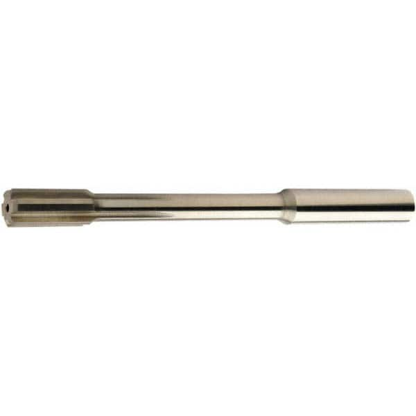 Chucking Reamer: 0.6299″ Dia, 5.9055″ OAL, 1.2795″ Flute Length, Solid Carbide 6 Flute, RH