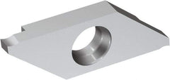 Sandvik Coromant - 3LMAGL MAG Grade H13A, 0.5mm Cutting Width Carbide Grooving Insert - 0.0512" Max Depth of Cut, Left Hand, Uncoated - Americas Industrial Supply