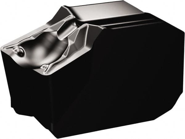 Sandvik Coromant - QDNK0600 TF Grade 1105 Carbide Turning Insert - TiAlN2 Finish, Irregular, 1/4" Inscr Circle, 5mm Thick, 0mm Corner Radius - Americas Industrial Supply