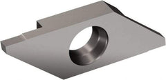 Sandvik Coromant - MACL3 MAC 1105 Grade, 0.0984" Cutting Width, Carbide Cutoff Insert - 0.002" Cnr Rad, TiAlN Coated - Americas Industrial Supply