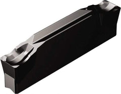 Sandvik Coromant - N123K2K CR 3115 Grade, 0.2362" Cutting Width, Carbide Cutoff Insert - 0° Neutral Lead Angle, 0.0156" Cnr Rad, TiCN/Al2O3 Coated - Americas Industrial Supply