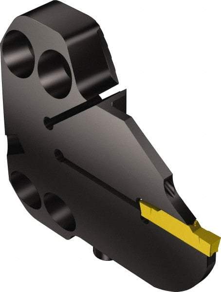 Sandvik Coromant - N123K2-0600-0004-TF Insert, 18mm Head Length, Modular Grooving Blade Holder Head - Left Hand Cut, System Size 70, Through Coolant, Series CoroCut 1-2 - Americas Industrial Supply