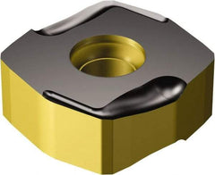 Sandvik Coromant - N3651505 KW4 Grade 3330 Carbide Milling Insert - TiCN/Al2O3/TiN Finish, 5.56mm Thick, 15mm Inscribed Circle, 0.55mm Corner Radius - Americas Industrial Supply