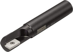 Sandvik Coromant - 25mm Cut Diam, 25mm Arbor Diam, 15mm Max Depth of Cut, Indexable Square-Shoulder Face Mill - 120mm High, R216.2-07T3 & R216.2-15T308-1 Insert Compatibility, Series U-Max - Americas Industrial Supply