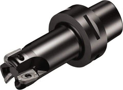 Sandvik Coromant - 3 Inserts, 80mm Cut Diam, 80mm Arbor Diam, 18mm Max Depth of Cut, Indexable Square-Shoulder Face Mill - 168mm High, R790-2205.. Insert Compatibility, Through Coolant, Series CoroMill 790 - Americas Industrial Supply
